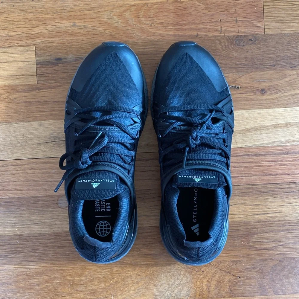 adidas Stella McCartney Ultraboost 20 Shoes Core Black size 9 - Picture 7 of 9